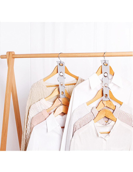 Ganchos de Conector KK5 para Ropa - Alta Resistencia y Ahorra Espacio