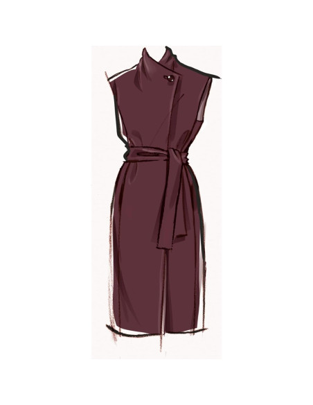 Patrón de Costura McCall's M8438 para Abrigos y Chalecos Dama 4-12