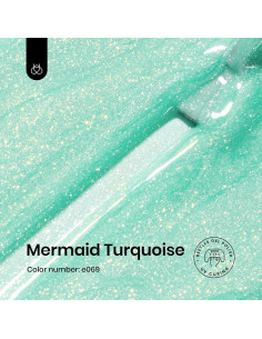 Esmalte de Uñas Gel Verde Menta Beetles 15ml Brillo Larga Duración 2