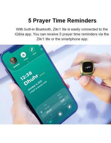 Contador Electrónico Bluetooth Diyeeni 0.49in Blanco