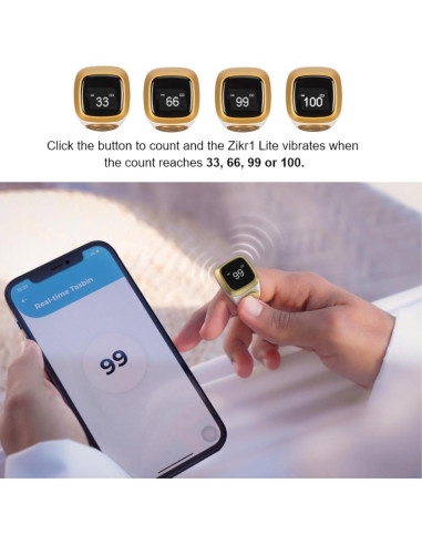 Contador Electrónico Bluetooth Diyeeni 0.49in Blanco