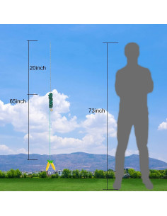 Comedero Bungee para Ardillas PFNRTH - Soporte Exterior 155 cm 2