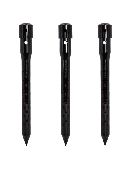 Estaca de Riego Profundo DEEP DRIP 14" Negra - Paquete de 3