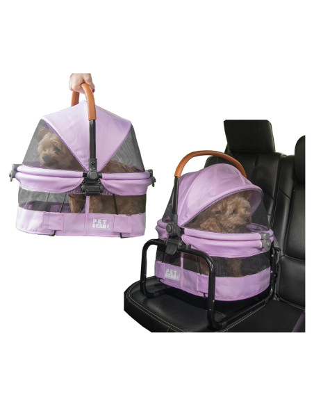 Transportín y Asiento de Coche Pet Gear VIEW 360 Ultra Ligero 38.1 cm