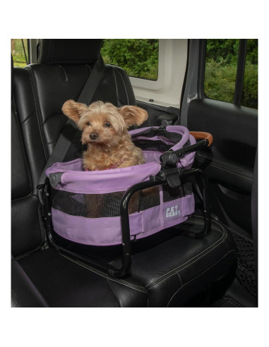 Transportín y Asiento de Coche Pet Gear VIEW 360 Ultra Ligero 38.1 cm