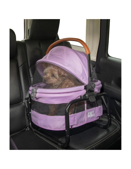 Transportín y Asiento de Coche Pet Gear VIEW 360 Ultra Ligero 38.1 cm
