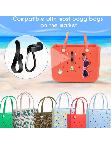 Ganchos Colgantes AIERSA para Organizador Bogg Bag - Negro