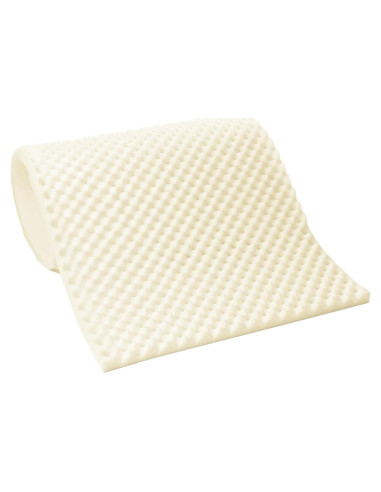 Capa de Colchón Mayton 1 Pulgada Convoluta Twin Espuma Blanca