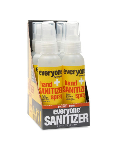 Desinfectante de Manos Everyone Coco y Limón 59 ml x6