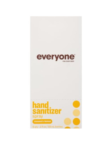 Desinfectante de Manos Everyone Coco y Limón 59 ml x6