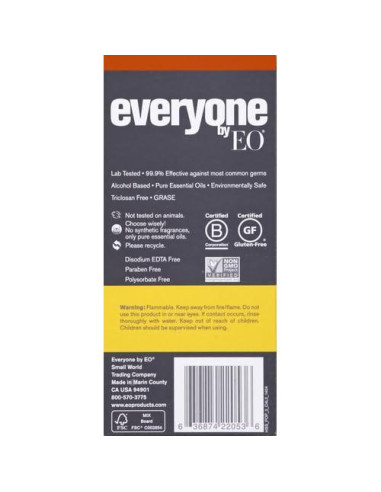 Desinfectante de Manos Everyone Coco y Limón 59 ml x6