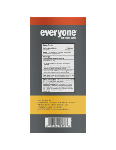 Desinfectante de Manos Everyone Coco y Limón 59 ml x6