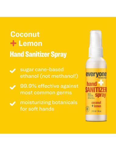 Desinfectante de Manos Everyone Coco y Limón 59 ml x6
