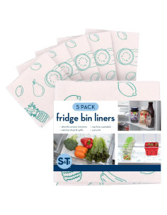 Forros de Refrigerador S&T INC. 5 Piezas 30.48x60.96cm Frutas