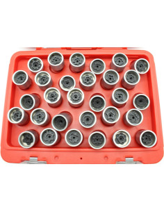 Llave de Extracción de Tuercas Antirrobo TEMO 30p para Mercedes Benz 2