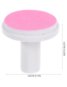 12 Almohadillas de Reemplazo para Cortador de Uñas Minkissy Rosa 2