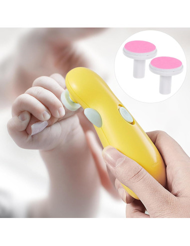 12 Almohadillas de Reemplazo para Cortador de Uñas Minkissy Rosa