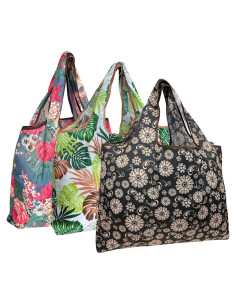Bolsas de Compras Reutilizables Allydrew Nylon Grandes 42x56cm