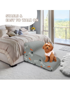 Rampas para Perros Pequeños GeerDuo 3 Pasos Antideslizantes 2