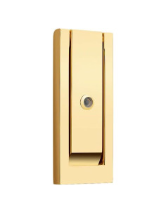 Alicate de puerta Baldwin 0185 Latón Pulido con Visor