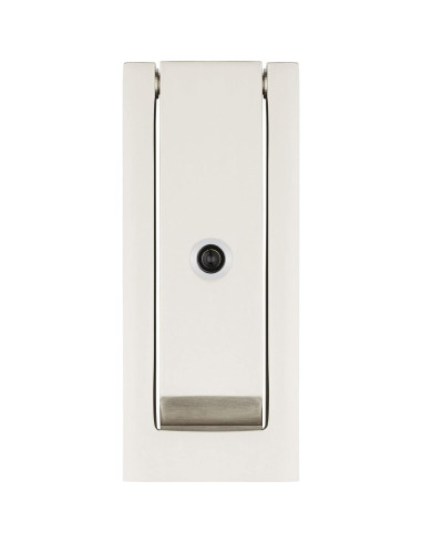 Alicate de puerta Baldwin 0185 Latón Pulido con Visor