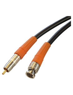 Cable de Audio Digital Coaxial Blue Jeans 0.91m RCA a BNC Negro
