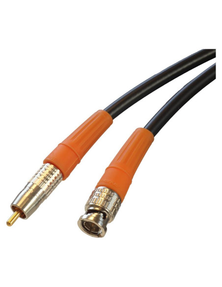 Cable de Audio Digital Coaxial Blue Jeans 0.91m RCA a BNC Negro
