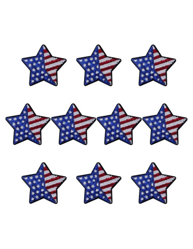 Juego de 10 Parches Bordados OEMOO para Coser/Planchar