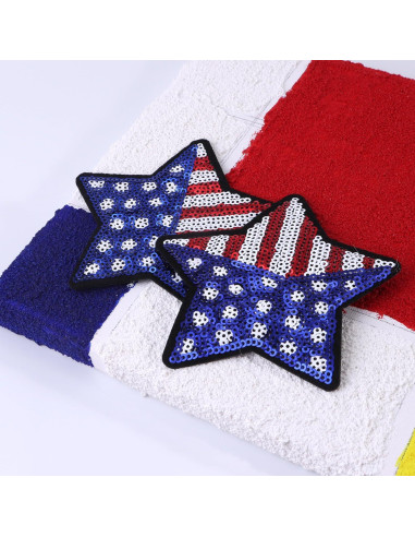 Juego de 10 Parches Bordados OEMOO para Coser/Planchar