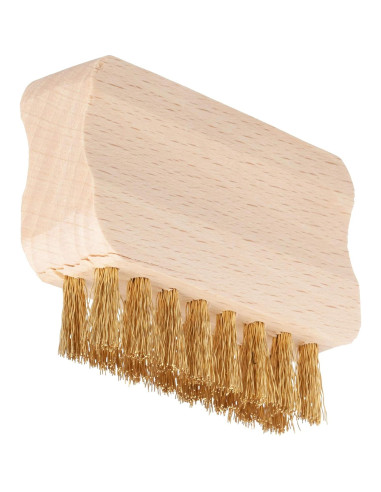 Cepillo de Suede Redecker con Cerdas de Latón y Mango de Haya