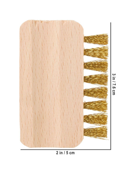 Cepillo de Suede Redecker con Cerdas de Latón y Mango de Haya