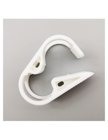 10 Abrazaderas de Tubo PBT Resistente al Calor 140C 12-18mm