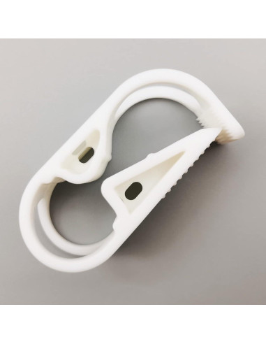 10 Abrazaderas de Tubo PBT Resistente al Calor 140C 12-18mm