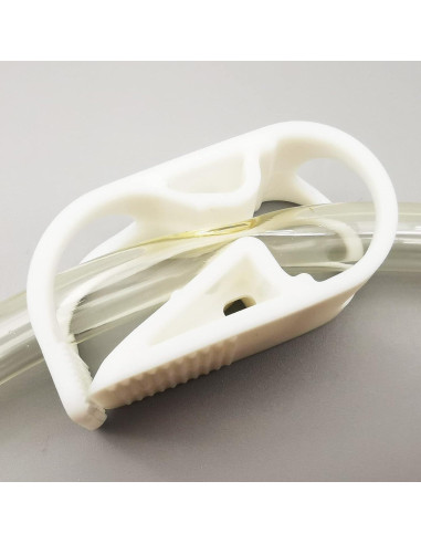 10 Abrazaderas de Tubo PBT Resistente al Calor 140C 12-18mm