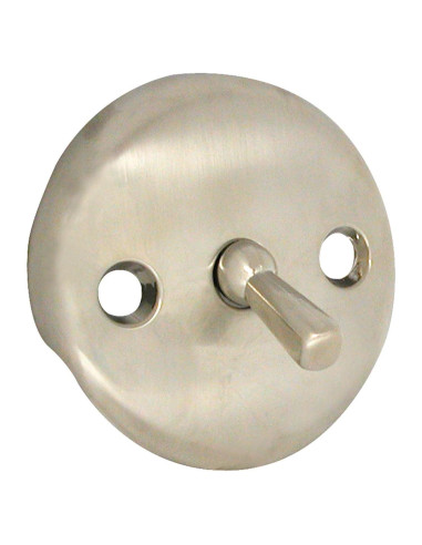 Placa de Desbordamiento Danco 89231 con Palanca Níquel Cepillado