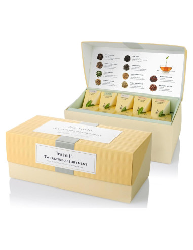 Caja de Regalo de Té Tea Forte - Asortimento 20 Infusores