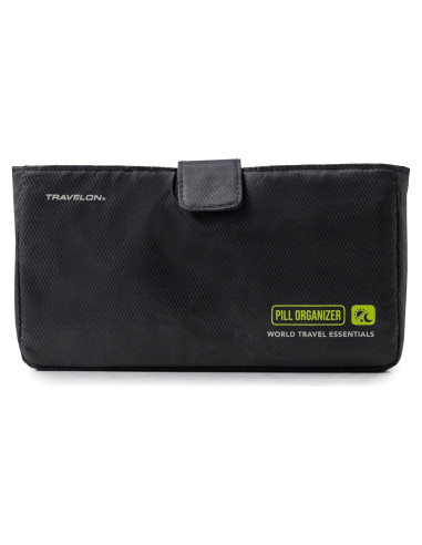 Organizador de Pastillas Travelon 7 Días AM/PM con Botón