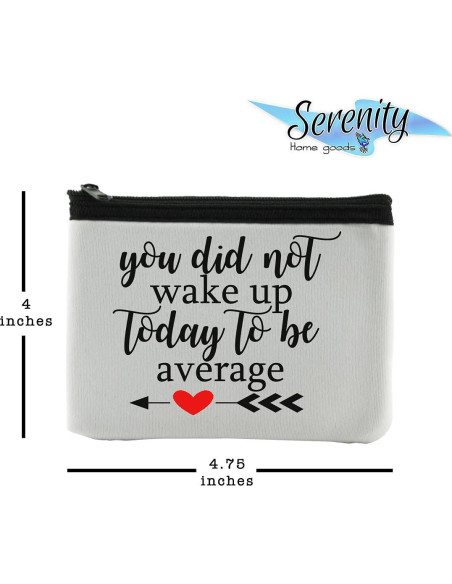 Monedero pequeño para mujeres Serenity Home Goods - 12.4x10.6cm