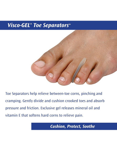 Separadores de Dedos Visco-gel PediFix Grande - Alivio Callos