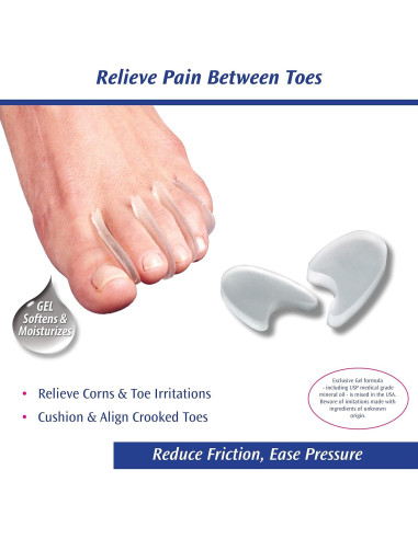 Separadores de Dedos Visco-gel PediFix Grande - Alivio Callos