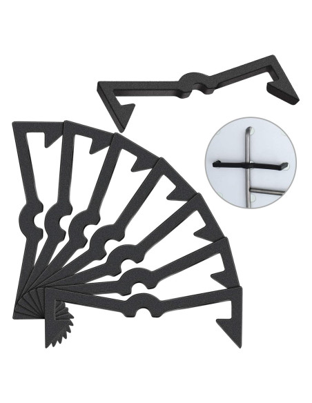 Bloqueos de Gancho para Tablero de Clavijas Hicarer - 50 Piezas