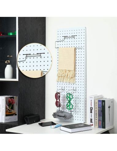 Bloqueos de Gancho para Tablero de Clavijas Hicarer - 50 Piezas