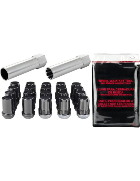 Kit de Instalación de Ruedas McGard 65557BK SplineDrive Negro M12