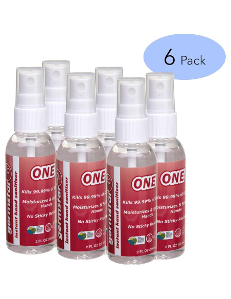 Desinfectante de Manos Germstar 60ml - Paquete de 6 Botellas