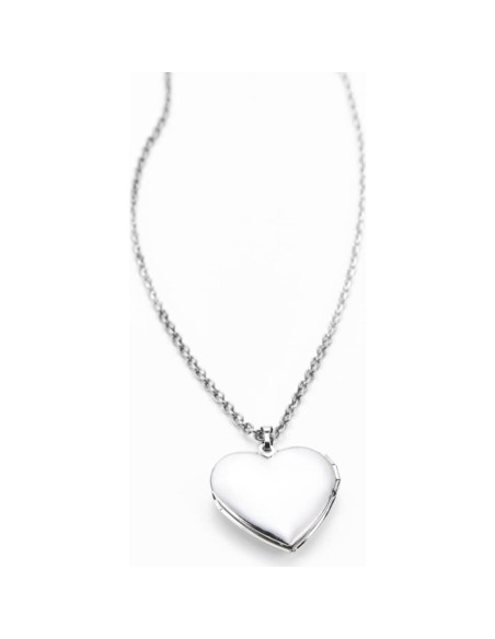 Collar Medallón Corazón Unicornio iSparkle con Almacenamiento