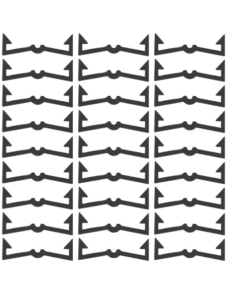 Bloqueos de Gancho para Tablero de Clavijas Hicarer - 50 Piezas