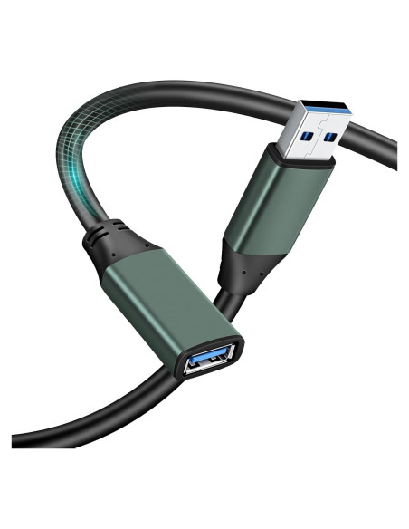 Kumiho Cable de Extensión USB 3.0 2M Tipo A Macho a Hembra