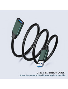 Kumiho Cable de Extensión USB 3.0 2M Tipo A Macho a Hembra 2