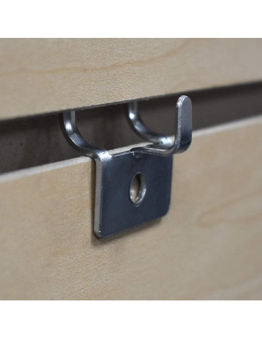 Gancho Utilitario para Tablero Perforado Store Fixtures - Paquete de 10