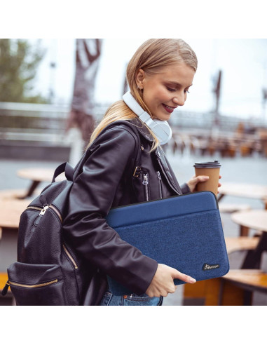 Funda para Laptop 13" Simtop Azul - Protección y Almacenamiento